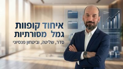 שי לאופולד - מומחה לאיחוד קופות גמל וניהול עושר